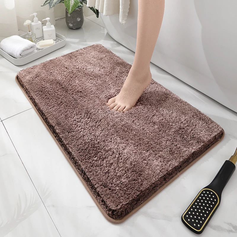 

Впитывающий напольный коврик для волос, нескользящий ковер для ног в спальню, коврик для ванной комнаты