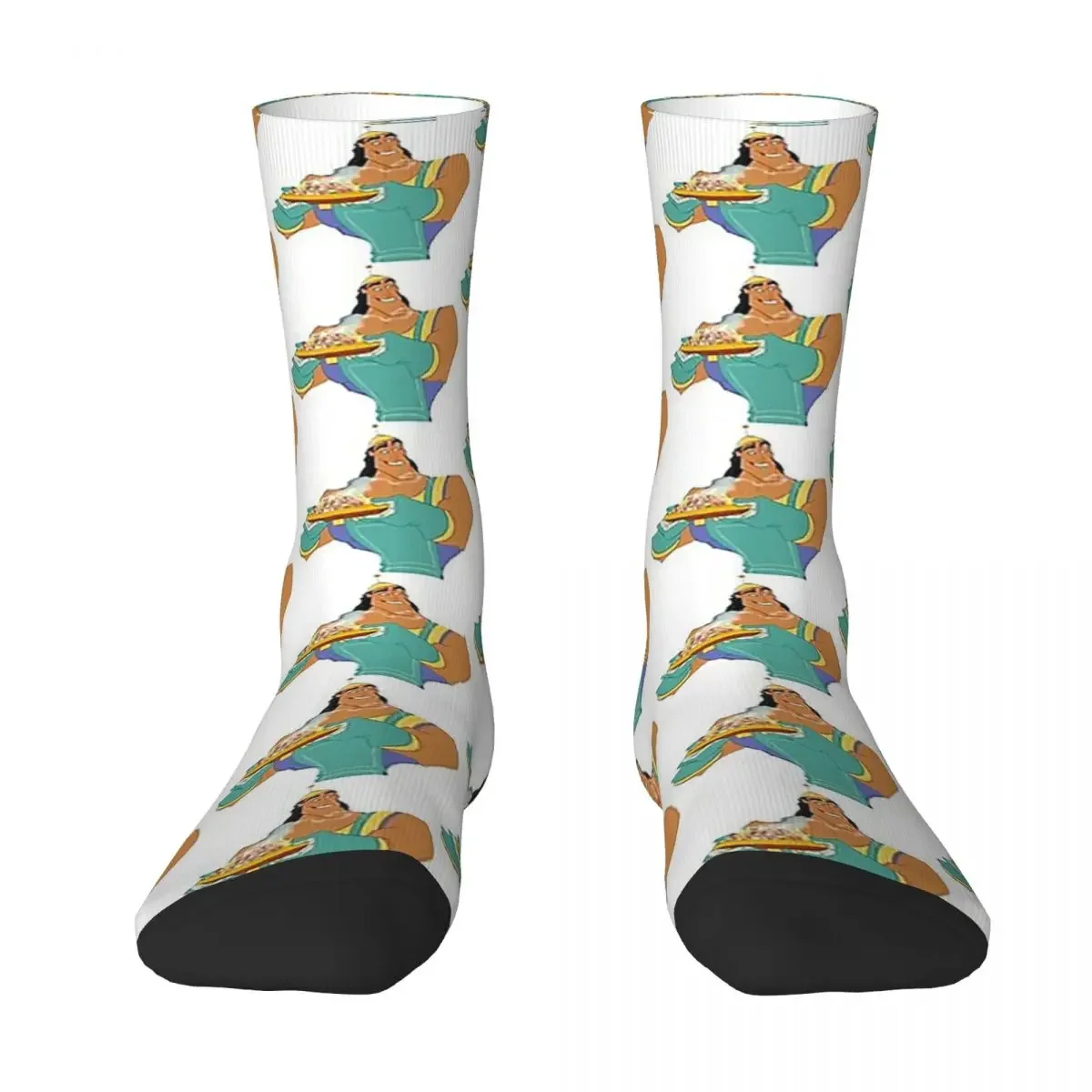 

All Seasons Crew Stockings Kronk Has Spaghetti Socks Harajuku Fashion Hip Hop Long Socks Accessories for Men Women Gifts