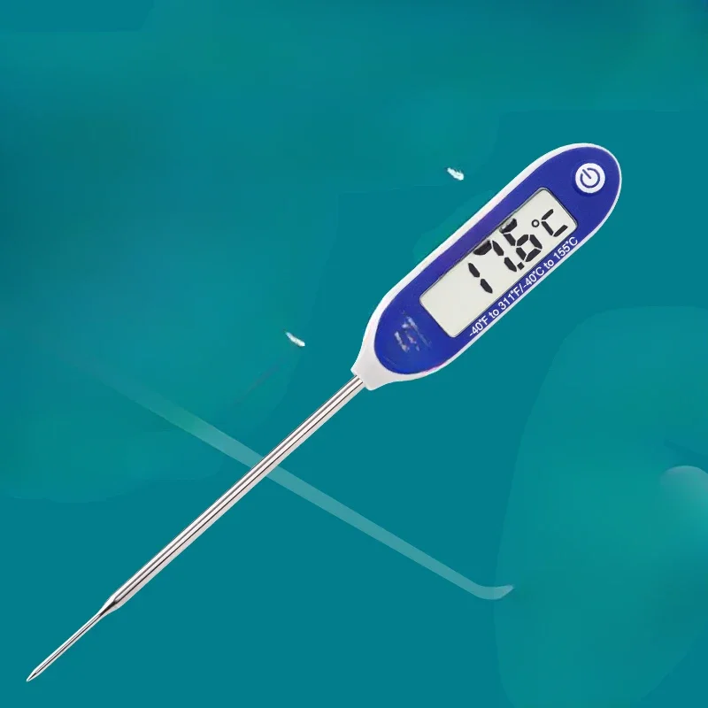 Водонепроницаемый пищевой термометр в форме сердца с автоматической