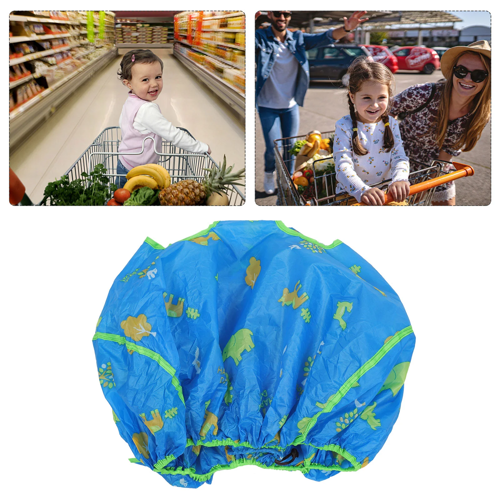 Антигрязный чехол для корзины покупок продуктовые чехлы сиденье маленьких