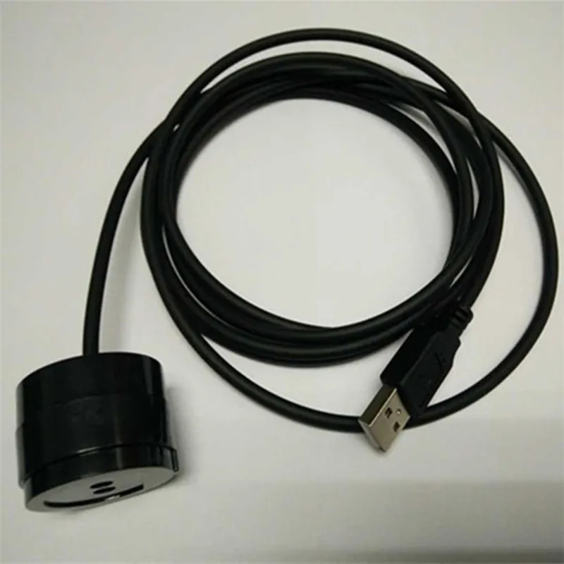 RJ-OPUSB-IEC USB Communication Ports Optical Adapter for IEC Euo Electricity Meter IEC62056-21 Standard Black Color 2M Length