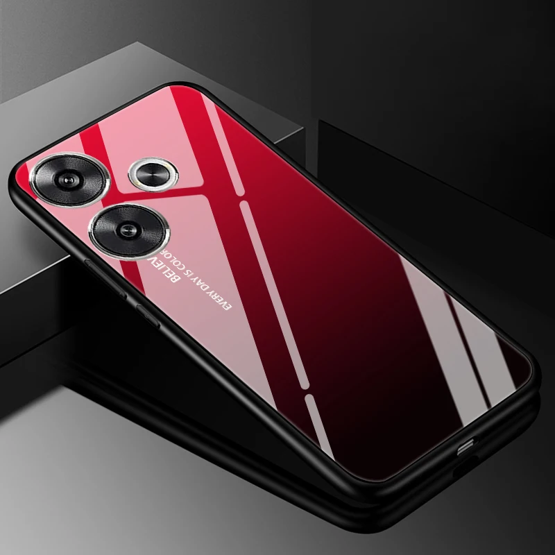 Чехол из закаленного стекла для Realme GT 6 6T чехол Neo SE жесткий задний бампер чехлы Neo6