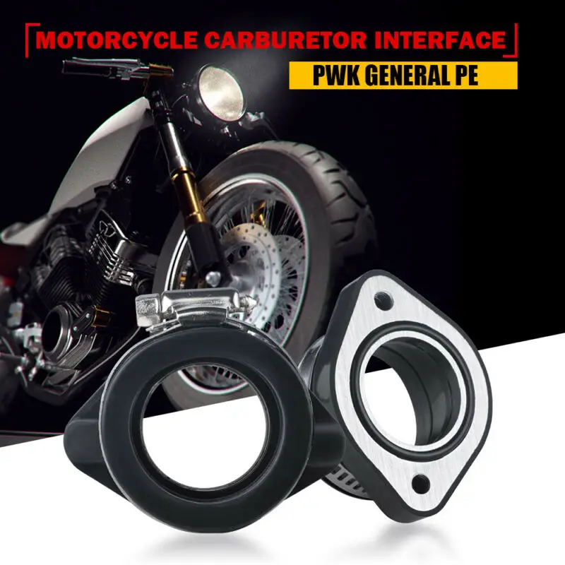 

33-35mm Carburetor Manifold Rubber+Aluminum 1X Dirt Bike Accesssories Parts