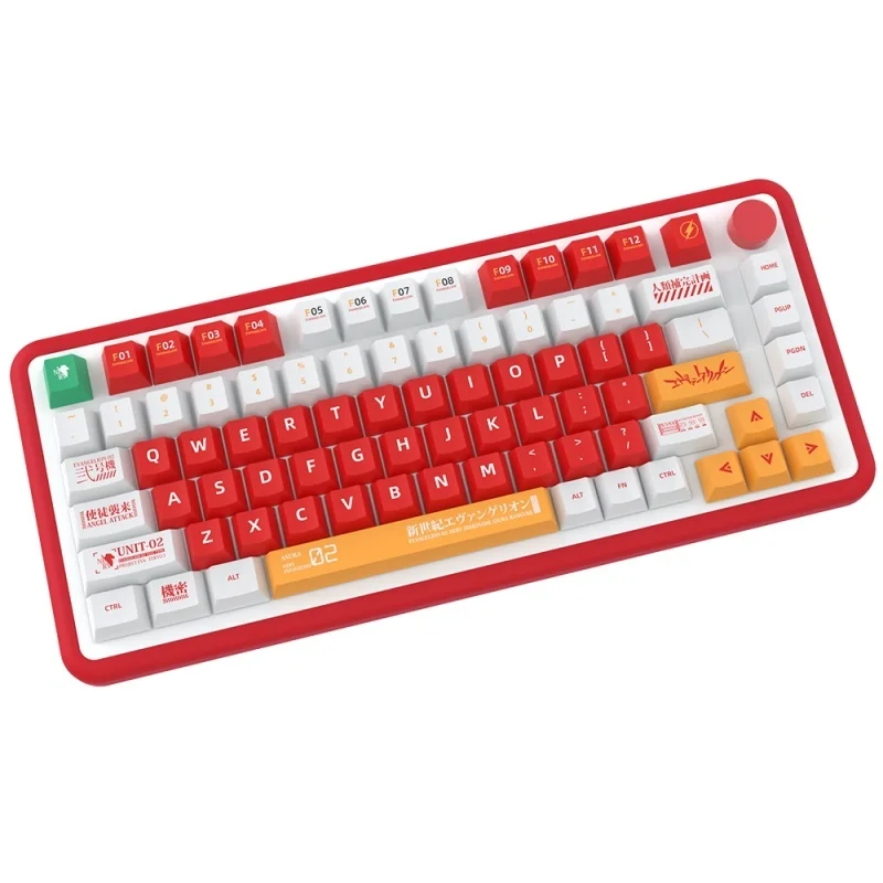Eva-02 Key Cap 139/156 Cherrry Profile Pbt Heat Sublimated Персонализированная многоязычная машинная