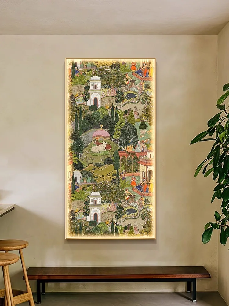 Современный декоративный светящийся светодиодный настенный светильник в стиле