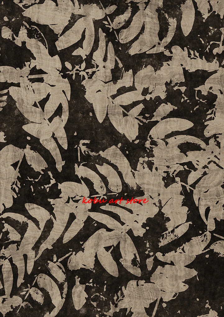 

Абстрактная цветочная картина на холсте