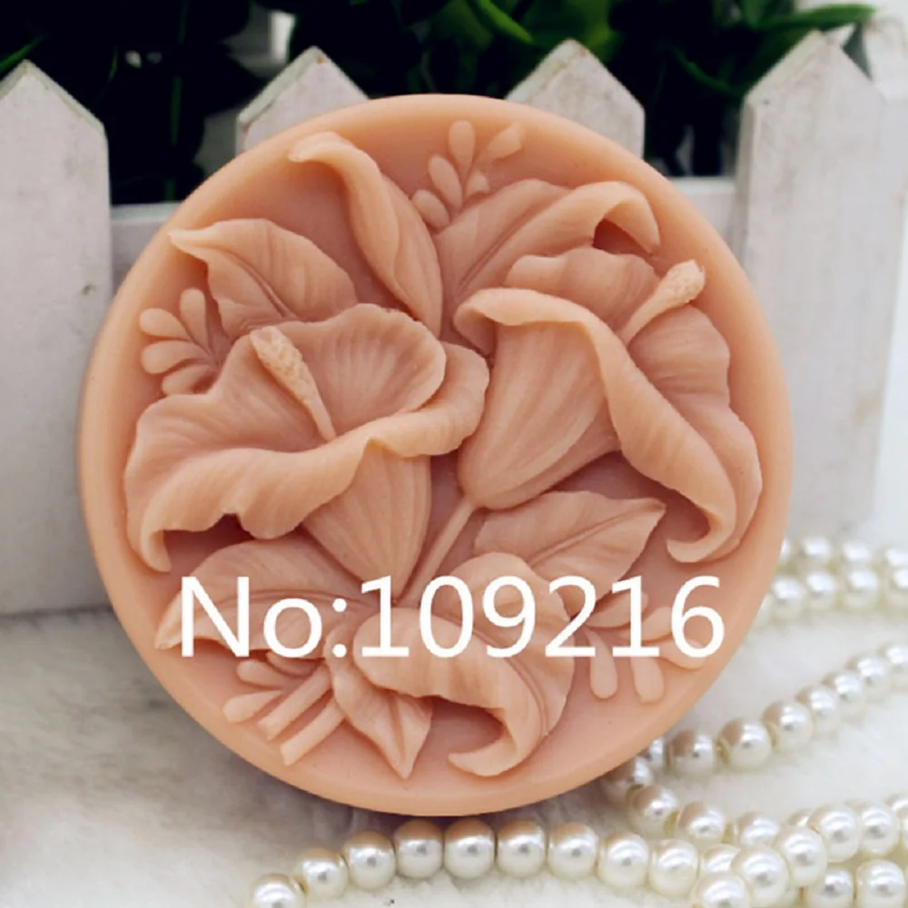 1 шт. Lilys (ZX322) пищевая силиконовая форма для мыла ручной работы ремесла DIY
