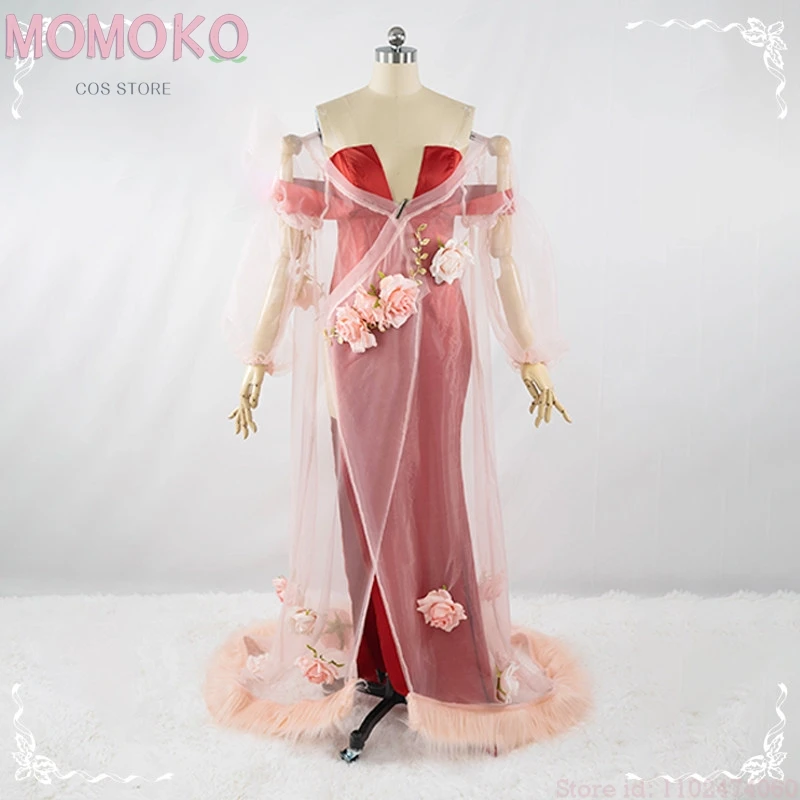 Фото Сексуальный взрослый костюм на Хэллоуин - Niikkee Mystery Muse Mari Goddess Makinami Illustrious, полный комплект платья с париком и аксессуарами №3