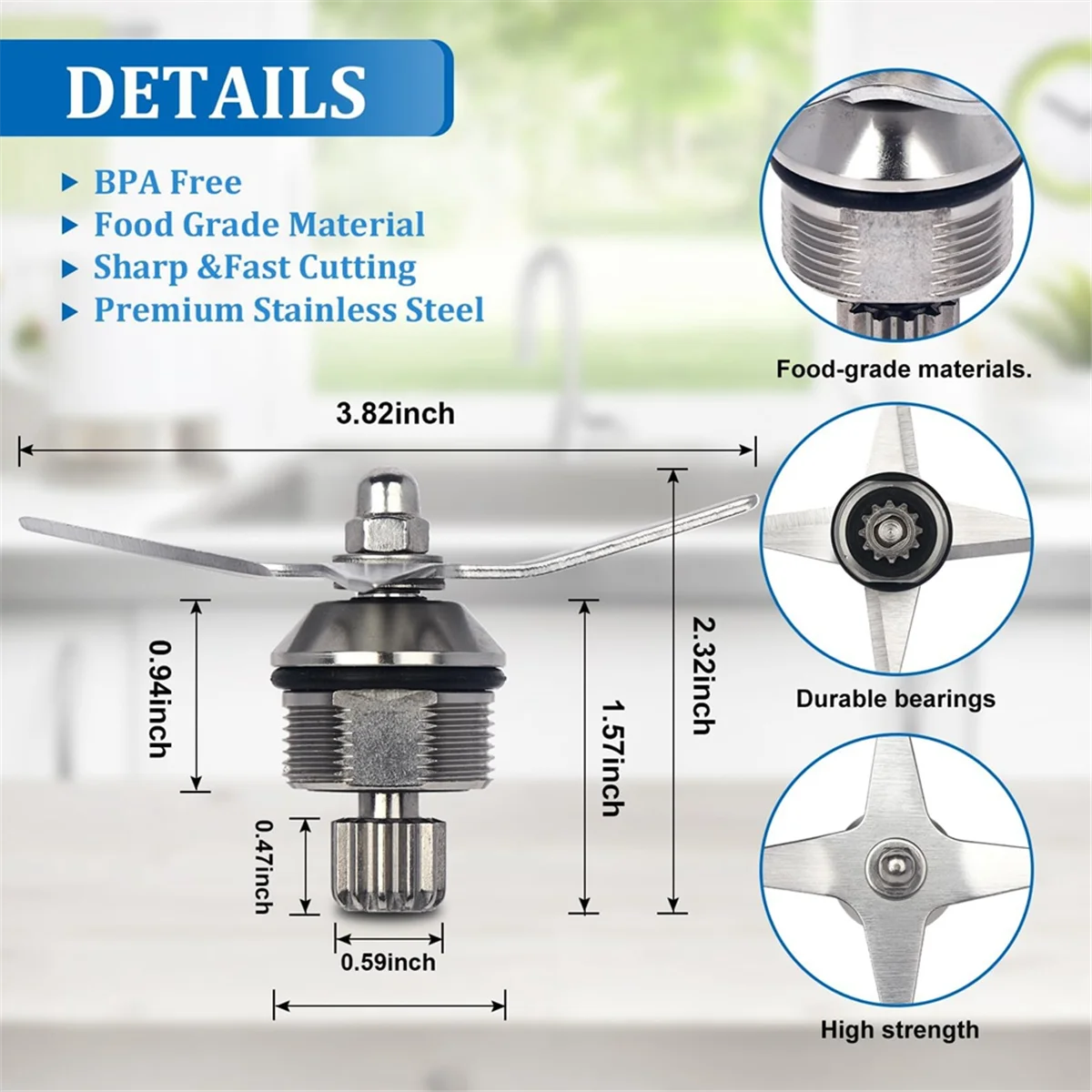 Сменная деталь для блендера с витамином 105733 совместимых A2300 A2500
