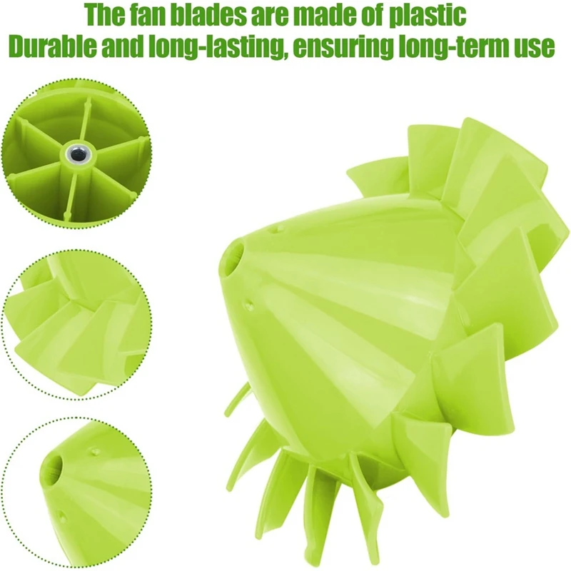 2 шт. лопасти вентилятора 529437004 для Ryobi 18 в P2108 P21081 и 529437003 529437001