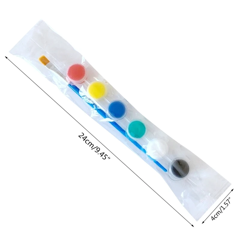 DXAB 6 цветов/12 цветов набор моющихся красок для детей DIY художественные поделки