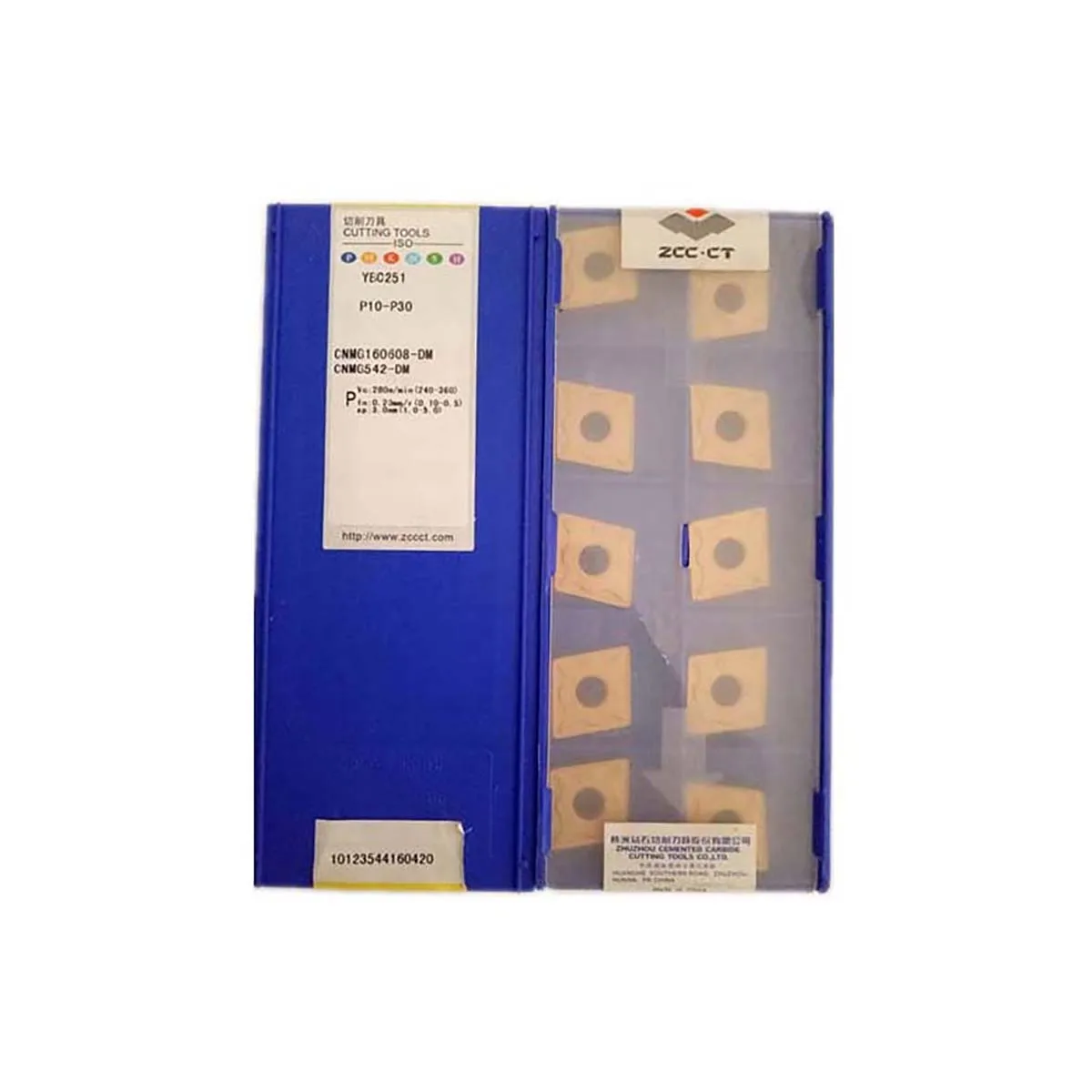 

ZCC.CT 100% Original CNMG CNMG16 CNMG160612 CNMG160608 Medium-Roughing Carbide Turning Inserts
