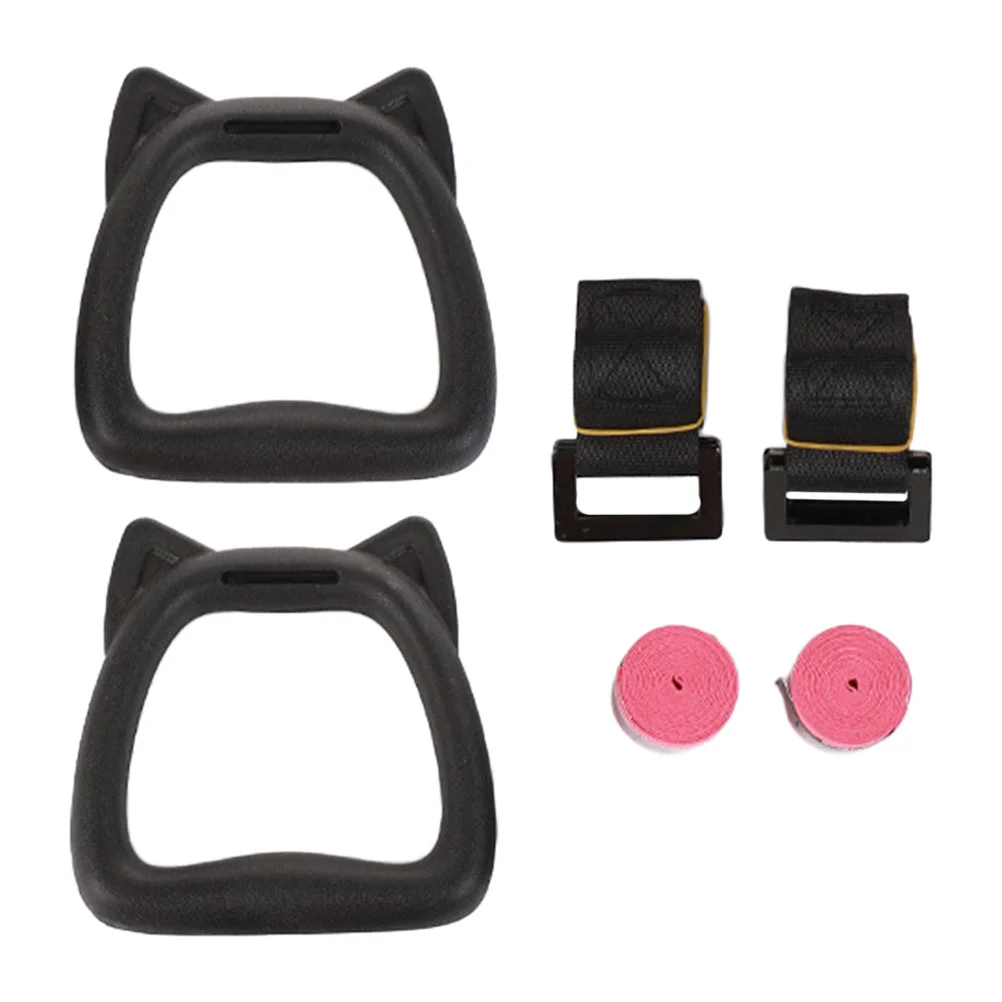 

Rings Gymnasticfitnessgym Gymnastics Kids Training Equipment Swing Toolbody Useful Strength Ring Strapadjustable Bar Sports