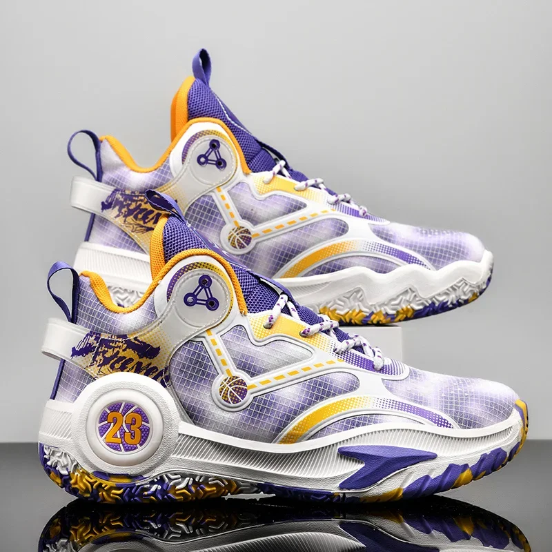 Трендовые женские кроссовки Баскетбольная обувь мужская для пар дышащая удобная