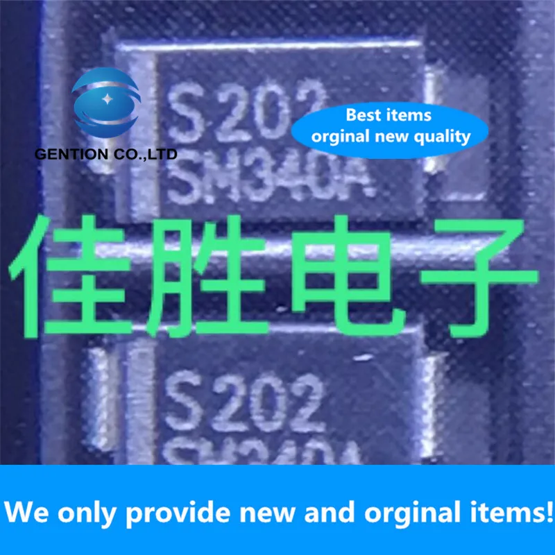 

50 шт. 100% Новый оригинальный SM340A 3A40V SMD Schottky DO214AC