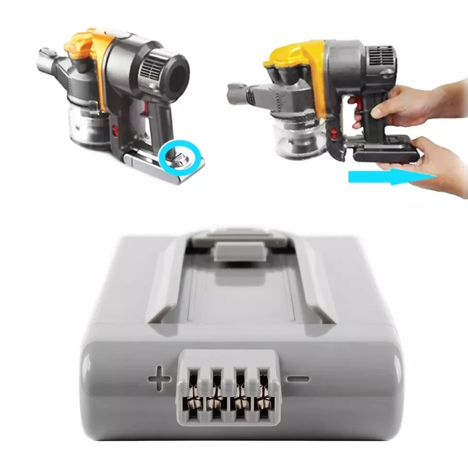 

Новинка, Сменный аккумулятор для пылесоса Dyson DC16, 4,8/6,8/21,6 Ач, 12097 в, литий-ионный аккумулятор DC16, DC12 912433 BP01-01, L50