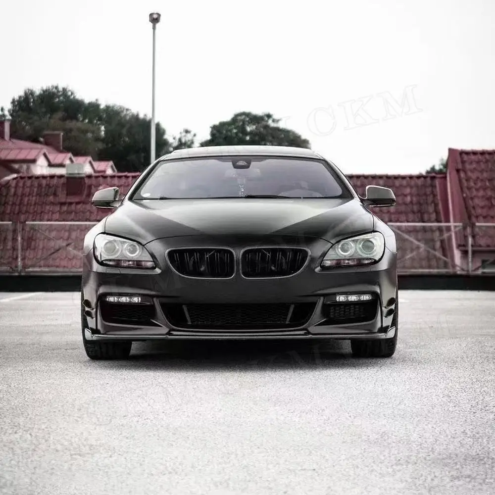 Передний спойлер из углеродного волокна для губ бампер FRP BMW 6 серии F06 F12 F13 630 640 650 M