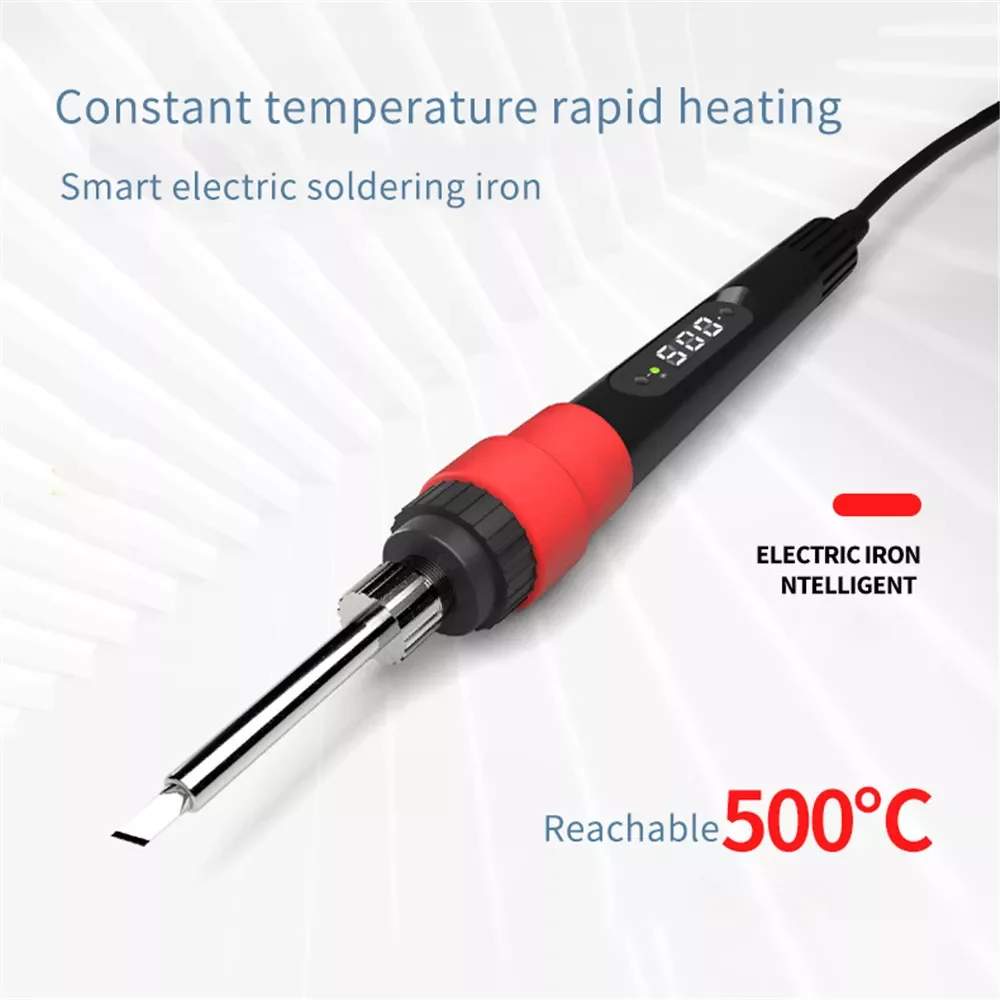 

2023New TXJ005 Portable 6 in 1 Soldering Iron Station Repair Tool Kit 500 Celsius Digital Temperature Adjustable