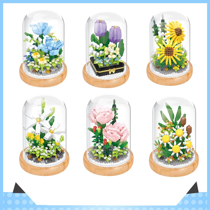 

Детский конструктор «цветы»