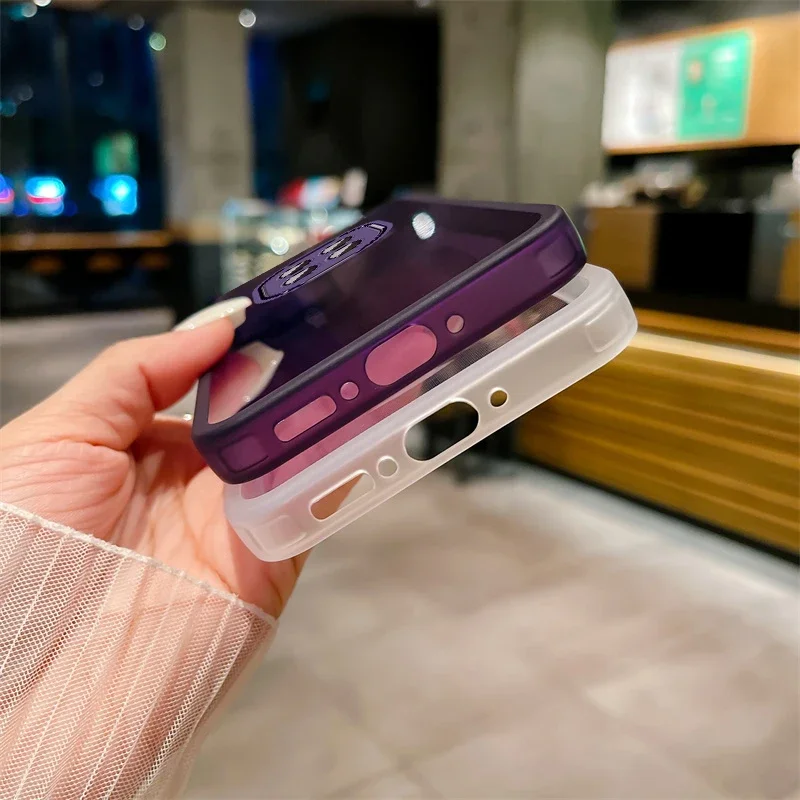 Чехол для Xiaomi Redmi Note 14 Pro Plus 13 Redmi A5 14C 13C 12C 10C A3 с защитной пленкой для объектива камеры, противоударный мягкий чехол (art.: 3920cf477ce27) - 3920cf477ce27