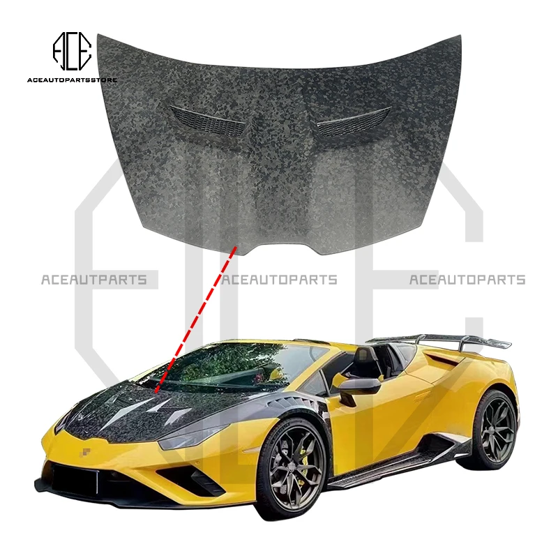 Хорошая посадка в стиле Vors кованый капот автомобильного двигателя из