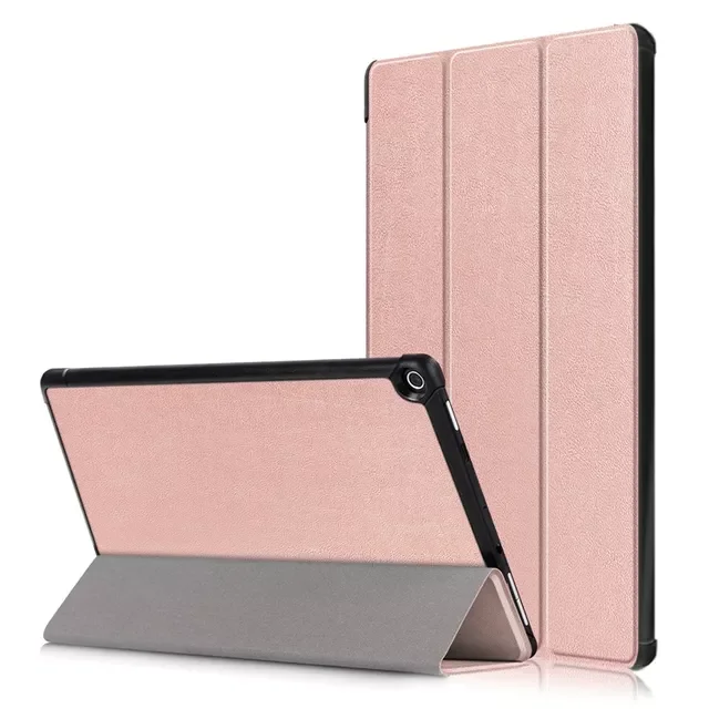 

Case For Fire HD 10 2017/2019/2021 Plus Tablet Cover Stand All-New Fire HD10 7/9th HD 10 Smart Flip PU Leather+Pen