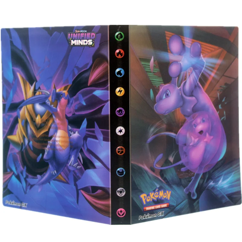 

240 Pieces New Anime Cartoon Pokemon Card Book Collection Album Card Book Collection Toys Favorites Gifts for Kids KA