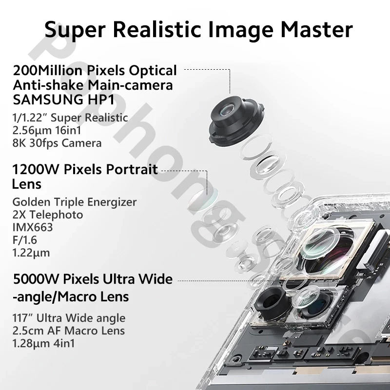 Tanie Globalny ROM Motorola MOTO X30 Pro 5G Telefon Komórkowy 6.7 Calowy Ekran 144Hz Snapdragon 8 + Octa Core 125W SuperCharge