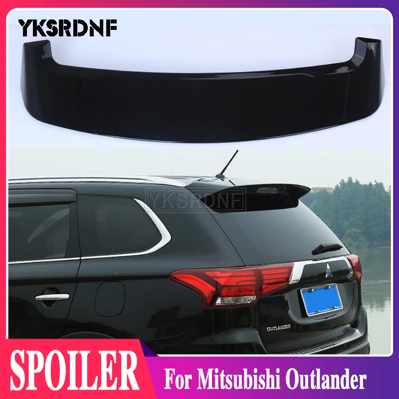 

Автомобильный Стайлинг, неокрашенный праймер из АБС-пластика, задний спойлер для багажника Mitsubishi Outlander 2013 2014 2015 2016 2017
