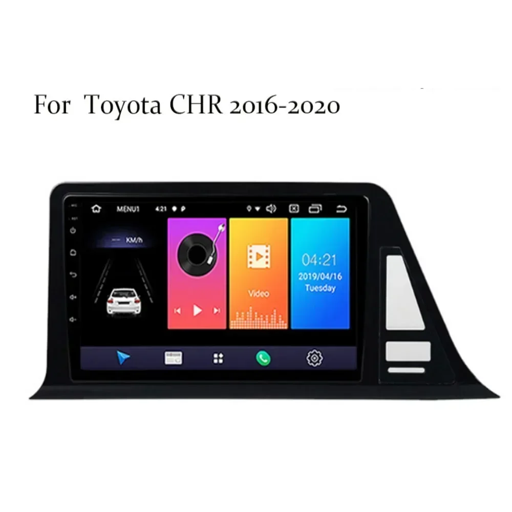 2 Din Android 13 Car Stereo Radio DVD GPS Multimedia Video Player 5G WiFi Camera DSP Carplay For Toyota CHR C-HR 2016 -2035