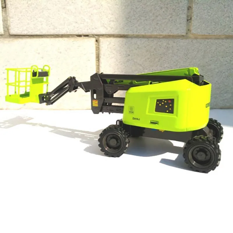 Литье под давлением масштаб 1:32 Масштаб ZOOMLION ZA14J Шарнирный Рычаг платформа для