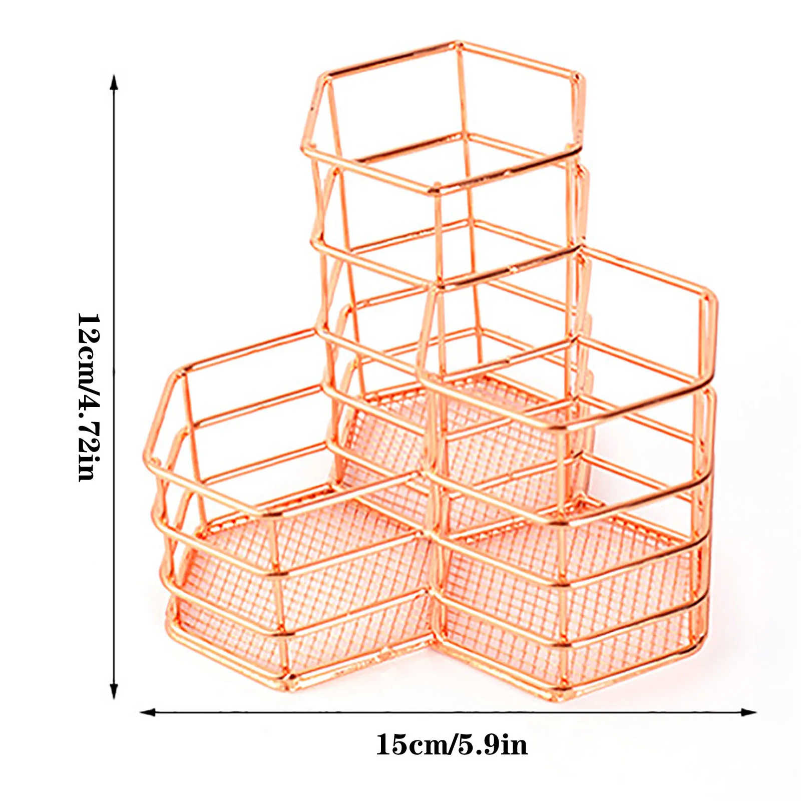 Железный Держатель для карандашей и кистей макияжа 3 в 1 |