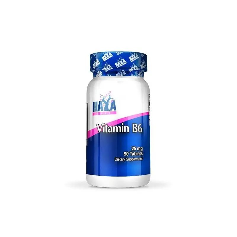Vitamina B6 25mg - 90 tabletas [haya labs] | Vitamins &amp Supplements