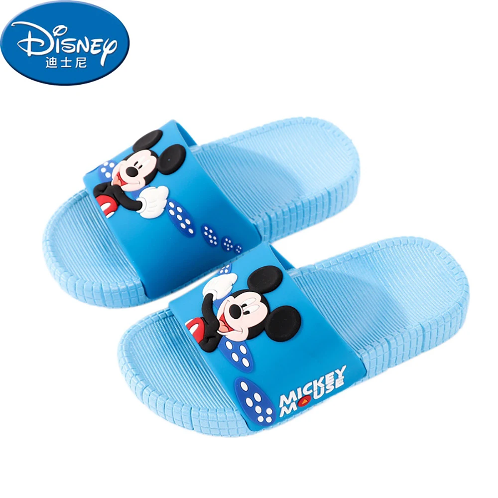

Disney Cartoon Slippers Mickey Mouse Non Slip Slippers Kids Baby Boy Sandals Mens Slip on Slippers Indoor Outdoor Summer 2022
