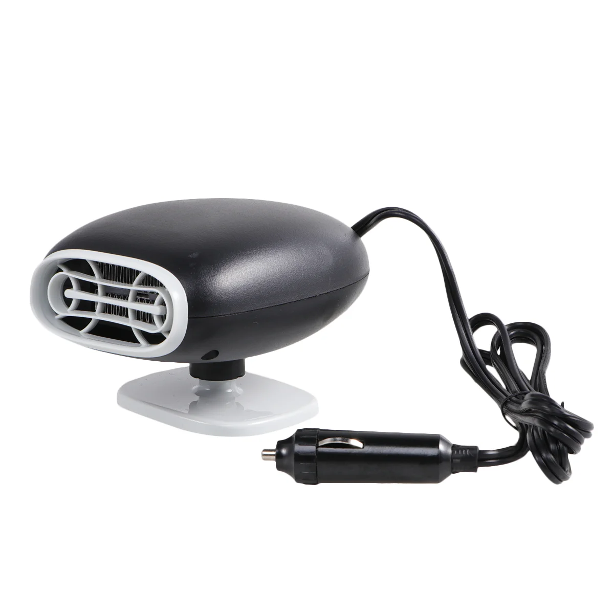 

Winter Car 12V Defroster Heater Portable Car Heater Warmer Snow Defogger Anti-fog Safe Driving Cleaner (Black)