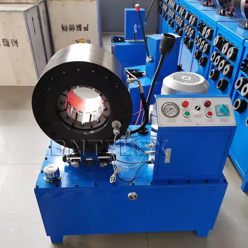 SP60 P20 BNT102 Обжимной станок 220 В 380 Гидравлический обжимной для шлангов