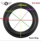 10 шт.лот 6-дюймовый 6,5 дюймовый динамик объемный сабвуфер конусная кромка DIY Ремонтные аксессуары внутренний диаметр 106 мм складной Поролоновый край
