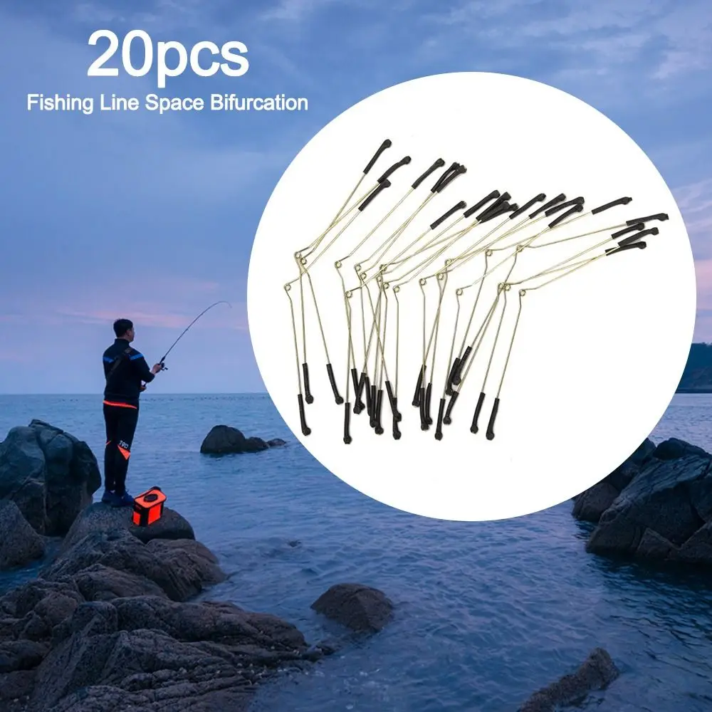 Горячая леска без крючков космическая раздвоение восьмитипное плоское