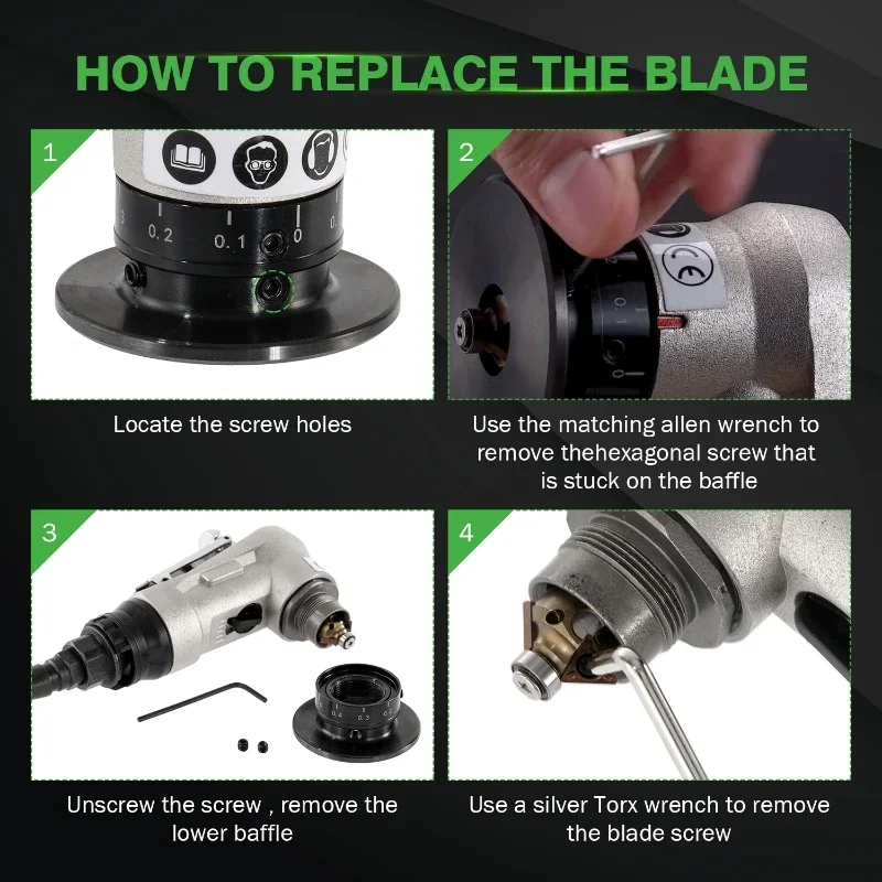 Портативная пневматическая машина для снятия фаски Mini 45 ° Инструмент Мини-ручной