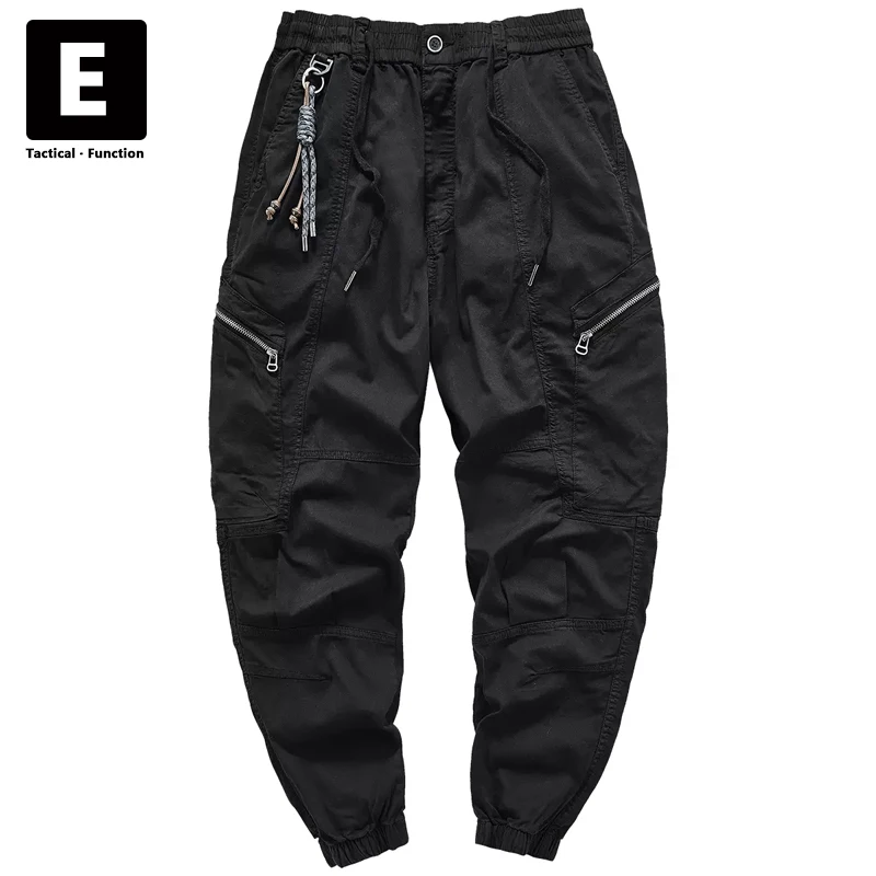Mens Techwear Cargo Pants Men Joggers Sweatpants Streetwear Pants Fashion Paratrooper Trousers Male
