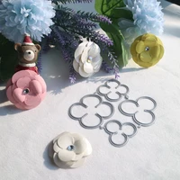 pans 2022 new flowers cutting dies for scrapbook embossing diy manual album production tool carbon steel knife mold decor