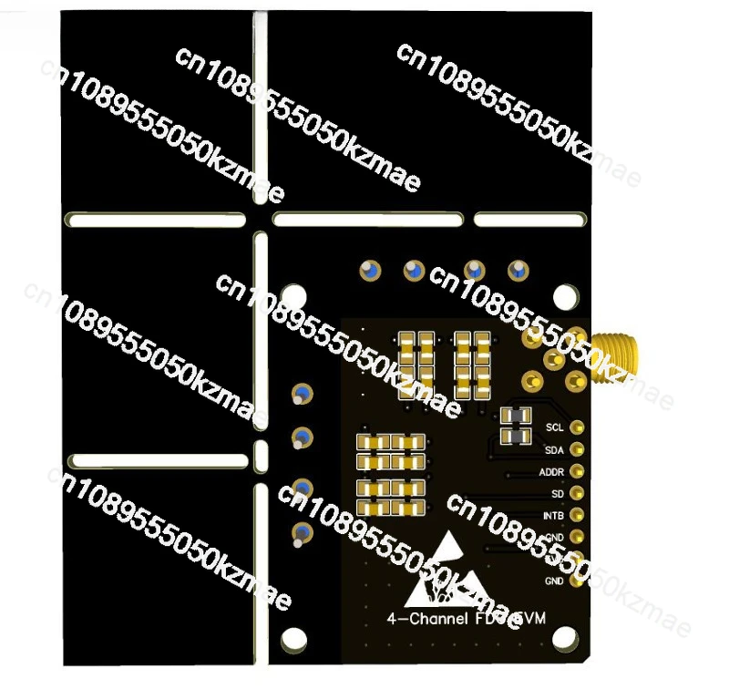 Модуль FDC2214 емкостный датчик электронный дизайн соревнование распознавание