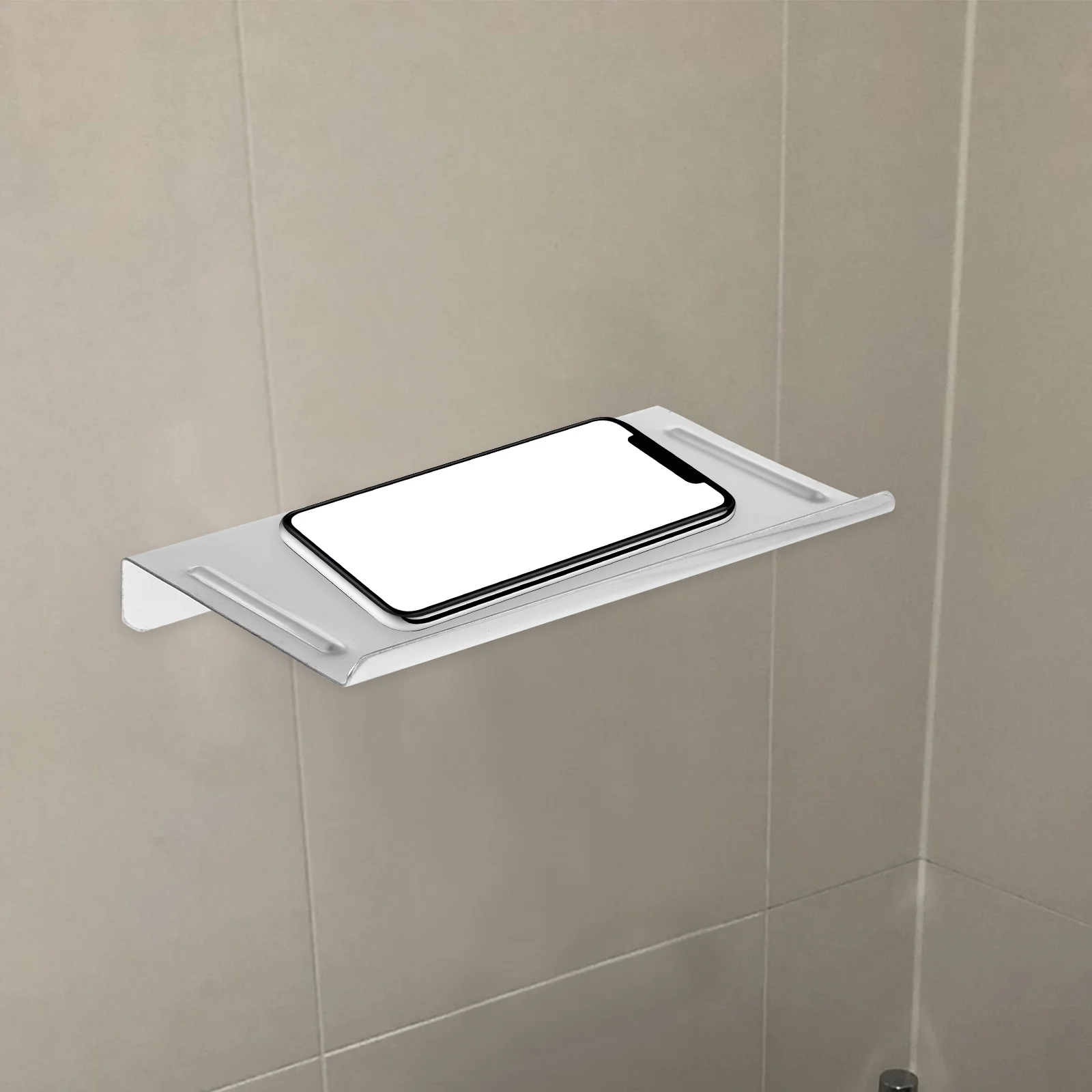 

Stainless Steel Bathroom Shelf Bathroom Tray Storage Racks Storage Racks Bathroom Shampoo Holder
