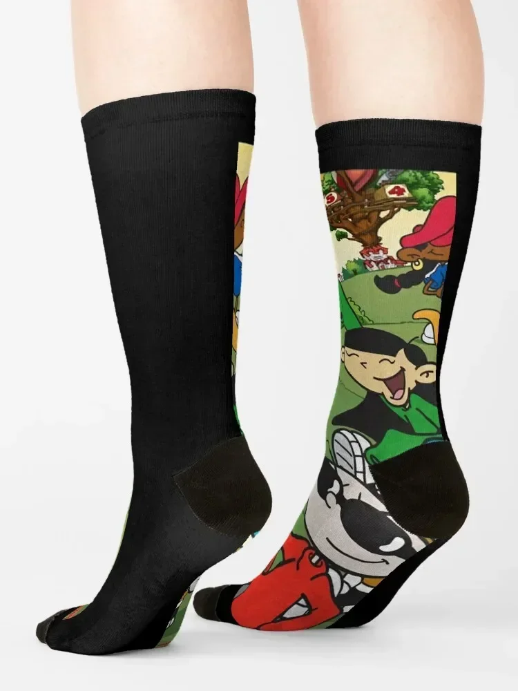 Ретро Винтаж Codename Kids Next Door Рождественские носки премиум-класса для спортзала