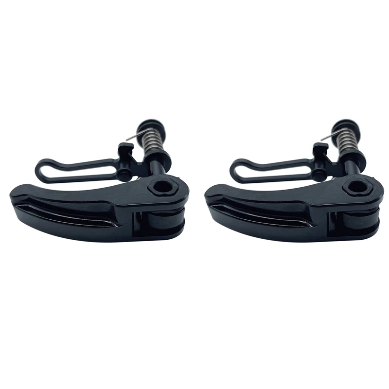 

2X For Brompton Seatpost Clamp Ultralight Folding Bike Seat Post Clamp Folding Bike Parts Black