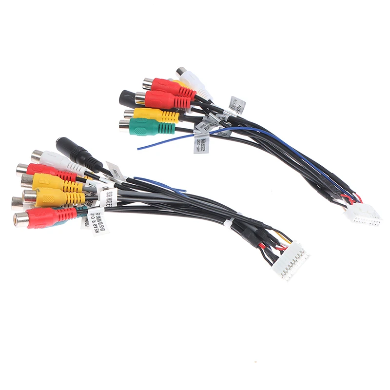 Автомобильные аксессуары для радио Android выходной провод RCA адаптер микрофона Aux-in