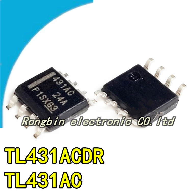 

10PCS NEW SMD TL431ACDR TL431AC TL431 431AC SOP8 Voltage IC