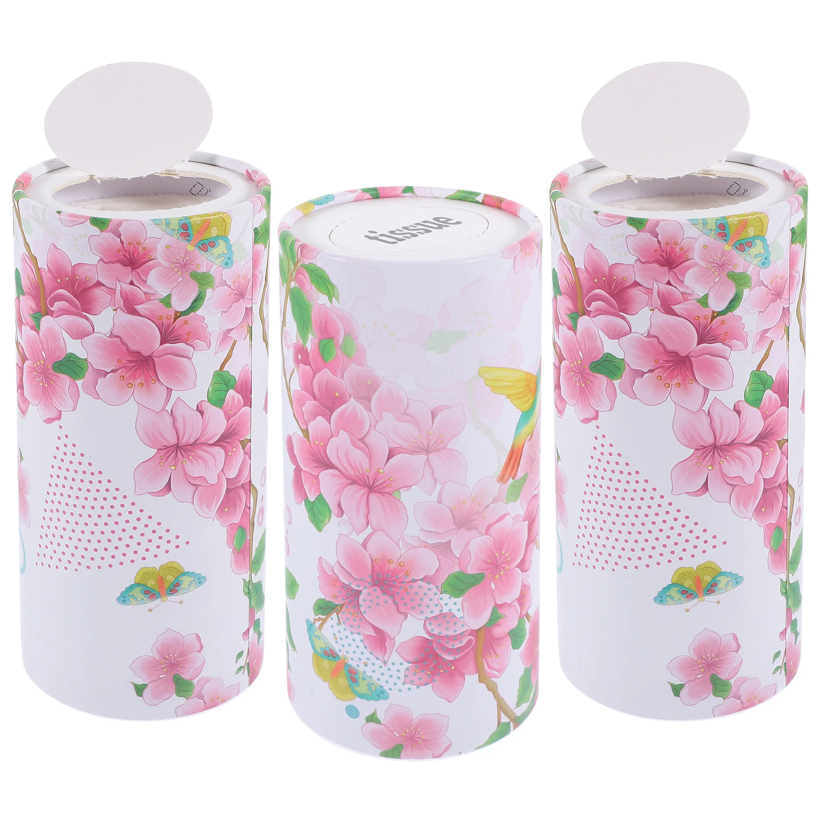 

Cylinder Pumping Paper Adorable Car Napkin Daily Accessory Convenient Tissue Face Wipes