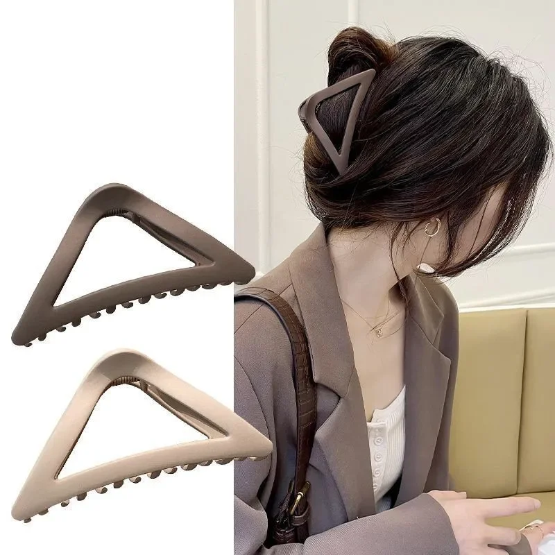 

Elegant Plastic Hair Claws Hair Clips Women Girls Headwear Large Hairpin Styling Tools Crab Barrette Fashion Hair Accessories