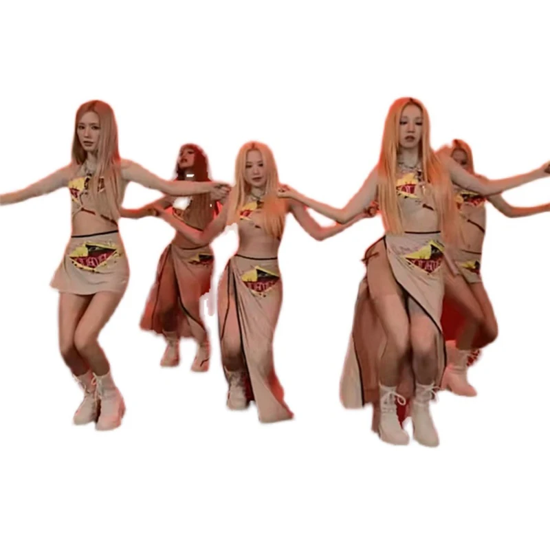 Кроп-топ в стиле K-POP с коротким рукавом Корейская футболка облегающая пикантная